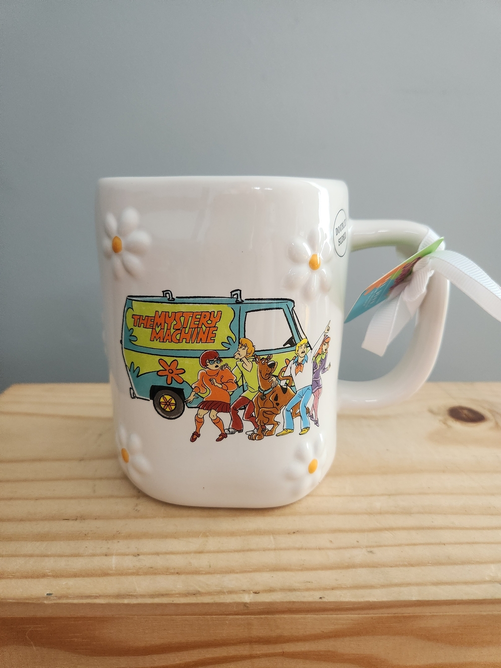 Rae Dunn Scooby-Doo Mystery Machine Mystery Team Retro Ceramic Mug